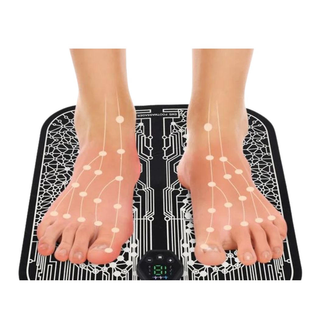 Masajeador de pies electroestimulador