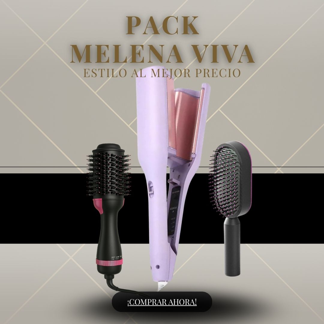 PACK Melena viva