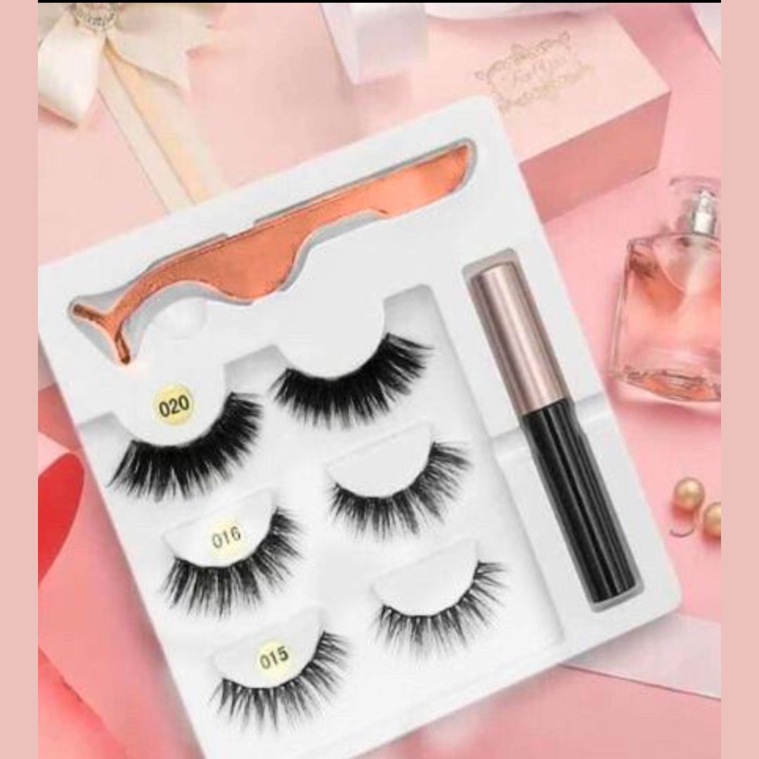 Pestañas magnéticas (PACK de 3 pares)